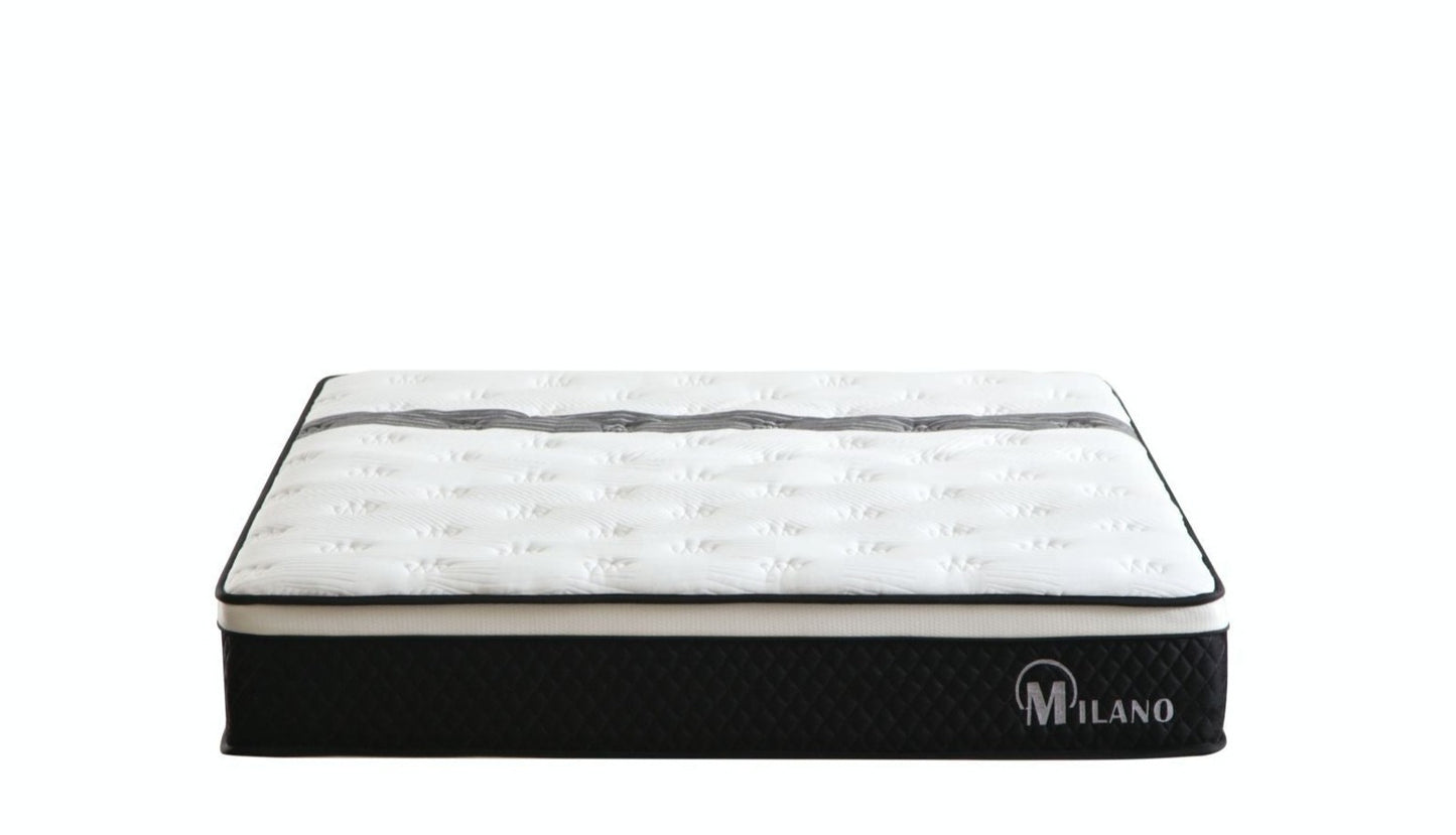 Matelas 31cm semi-ferme à ressort