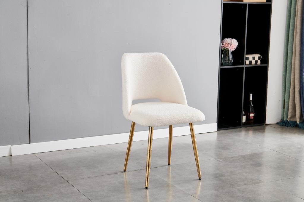 Chaise Ava laine bouclée