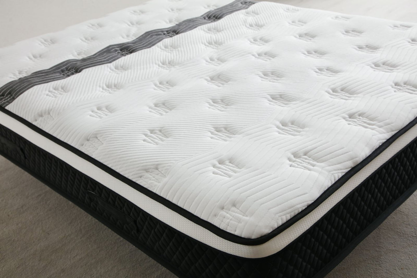 Matelas 31cm semi-ferme à ressort