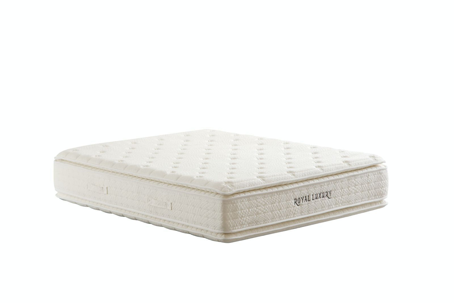 SOMMIER + MATELAS 38cm d'épaisseur Royal luxury + 2 sur-matelas intégrer