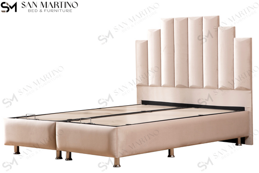 Lit coffre Natura Beige